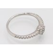 PT900 ダイアイリリング0.30ct 2.60g　サイド