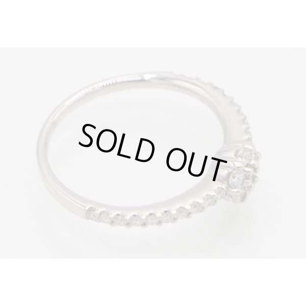 PT900 ダイアイリリング0.30ct 2.60g　サイド