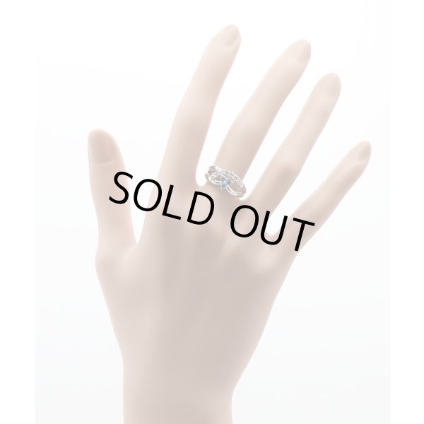 PT900 ダイアイリリング 0.50ct 4.40g　装着イメージ