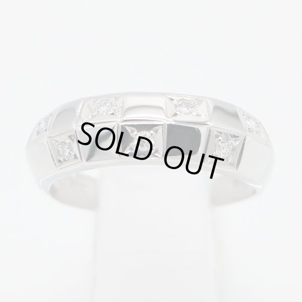 PT900 ダイアイリリング 0.14ct 5.50g