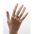 PT900 ダイアイリリング 0.14ct 5.50g　装着イメージ