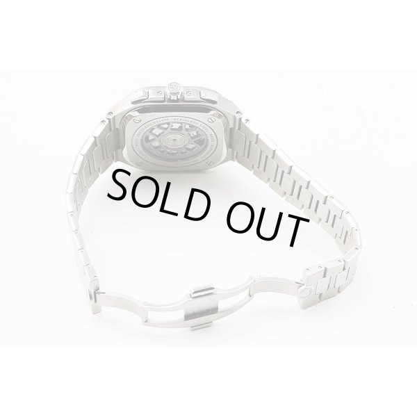 ベル＆ロス　ＢＲ０５Ｃ－ＢＬ－ＳＴ／ＳＳＴ　クロノグラフ　黒文字盤　ブレス