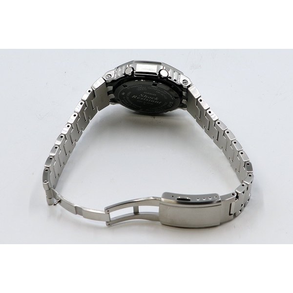 カシオ　Ｇショック　ＧＭ－Ｂ２１００Ｄ　デジアナ　黒文字盤　ブレス