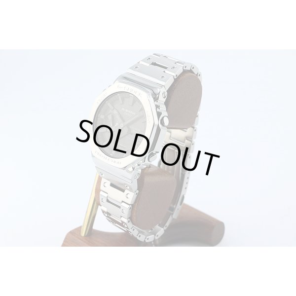 カシオ　Ｇショック　ＧＭ－Ｂ２１００Ｄ　デジアナ　黒文字盤　サイド