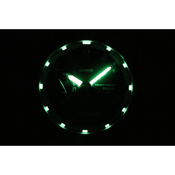 カシオ　Ｇショック　ＧＭ－Ｂ２１００Ｄ　デジアナ　黒文字盤　ライト暗闇