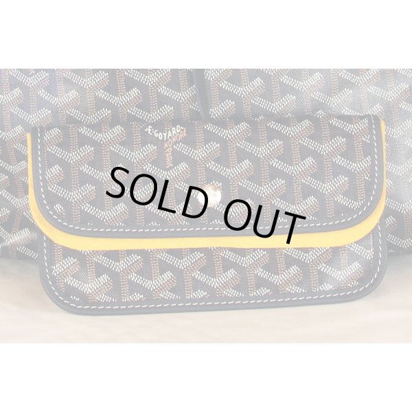 ゴヤール　サン・ルイPM　STLOUIPMLTY12CL12P　ブルーマリン　ポーチ