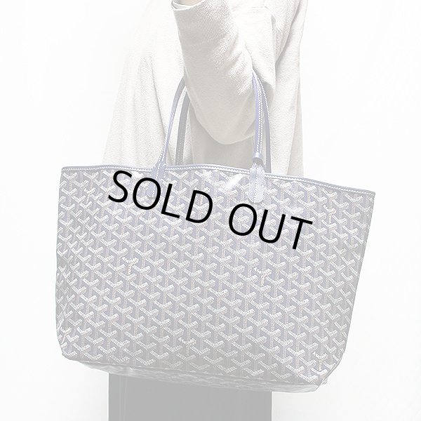 ゴヤール　サン・ルイPM　STLOUIPMLTY12CL12P　ブルーマリン　持ったイメージ