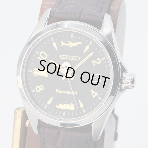 セイコー　カワサキコラボＬＳＡウォッチ　Ｐ１８０９　緑文字盤