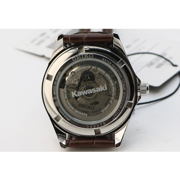 セイコー　カワサキコラボＬＳＡウォッチ　Ｐ１８０９　緑文字盤　裏面