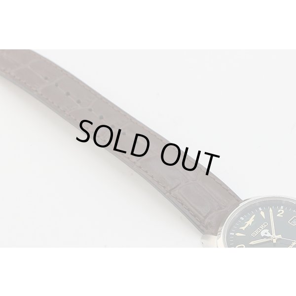 セイコー　カワサキコラボＬＳＡウォッチ　Ｐ１８０９　緑文字盤　ベルト拡大