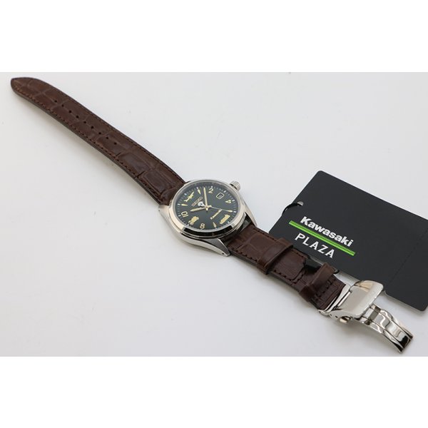 セイコー　カワサキコラボＬＳＡウォッチ　Ｐ１８０９　緑文字盤　ベルト