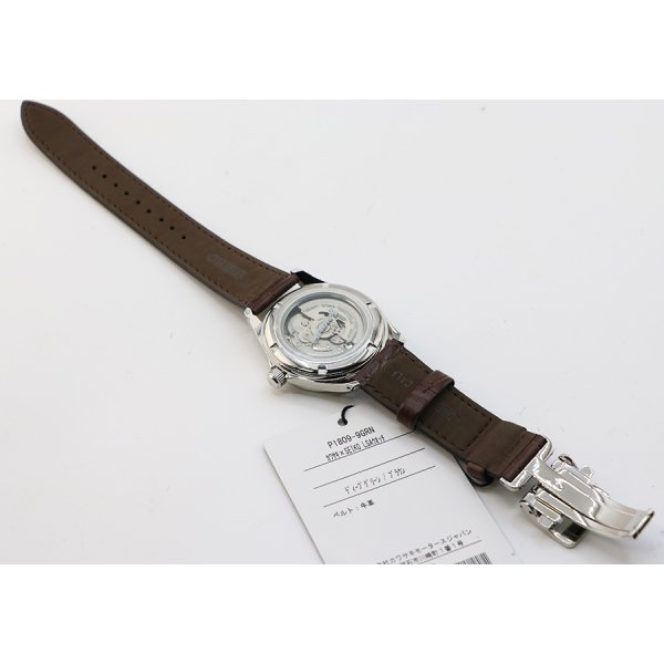 セイコー　カワサキコラボＬＳＡウォッチ　Ｐ１８０９　緑文字盤　裏面全体