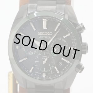 画像: セイコー アストロン SBXC079 ネビュラ 黒文字盤 緑ベゼル