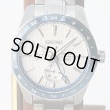 画像: セイコー　プレサージュ　シャープエッジＧＭＴ　ＳＡＲＦ００７　白文字盤