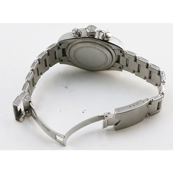 チューダー　ブラックベイ　クロノグラフ　７９３６０Ｎ　白文字盤　黒インダイアル　裏面