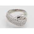 ノーブランドジュエリー PT900 ダイアイリリング 1.00ct 10.10g　拡大