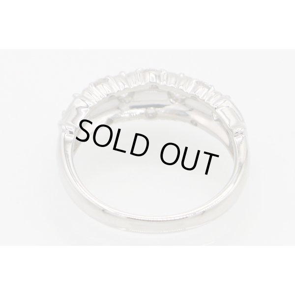 セイコージュエリー PT900 ダイアイリリング 0.71ct 7.10g　内側