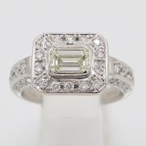 画像: PT900 ダイアイリリング 0.824ct 0.47ct 6.90g