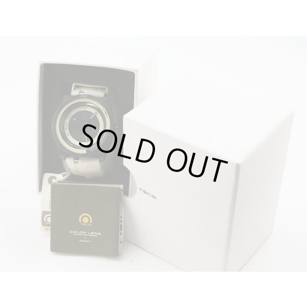 タックス　カラーレンズ　ＴＳ１２０１Ａ　黒文字盤　箱