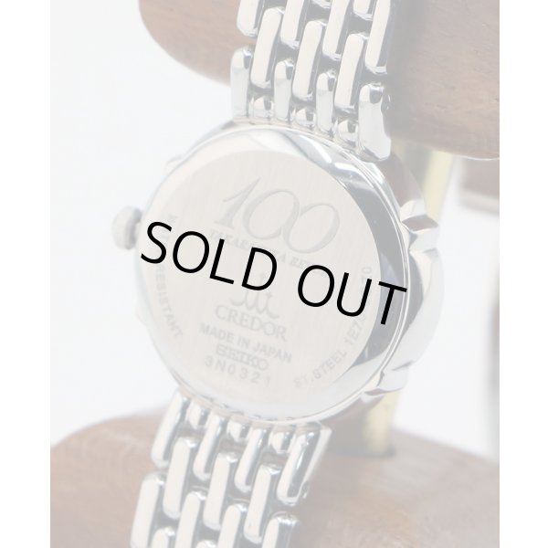 セイコー　クレドール　ＧＳＴＥ８４５　花柄シェル文字盤　１１Ｐ　盤面裏