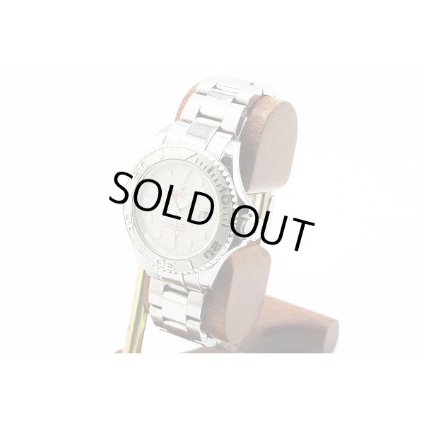 ロレックス　ヨットマスターロレジウム　１６６２２　Ｋ番（２００１年製）　銀文字盤　サイド