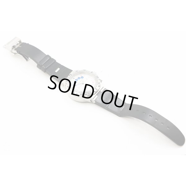 ブルガリ　ディアゴノプロ　スクーバレガッタ　ＳＤ４０Ｓ　ＲＥ　白文字盤　ラバーベルト状態　表面