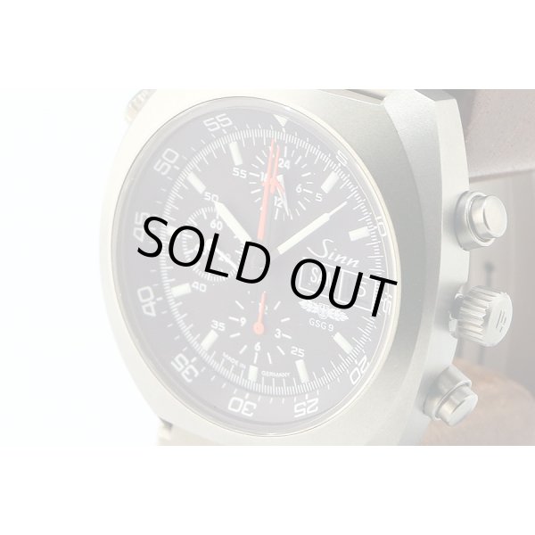 ジン　４２１ＴＩ　クロノグラフ　黒文字盤　ＧＳＧ９限定　サイド拡大