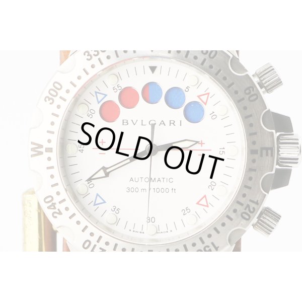 ブルガリ　ディアゴノプロ　スクーバレガッタ　ＳＤ４０Ｓ　ＲＥ　白文字盤