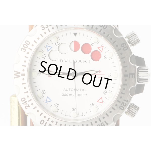 ブルガリ　ディアゴノプロ　スクーバレガッタ　ＳＤ４０Ｓ　ＲＥ　白文字盤