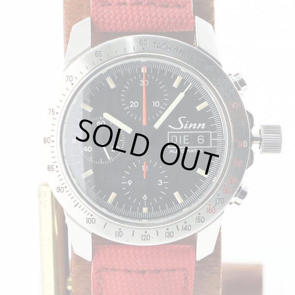 ジン　３０３　クロノグラフ　アウトバーン　黒文字盤