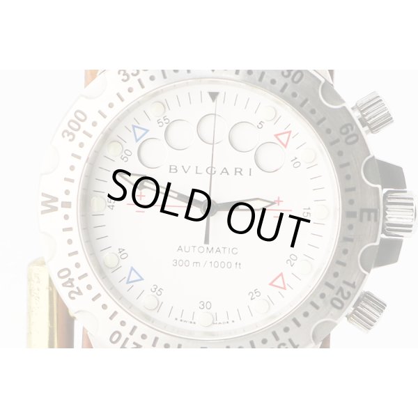 ブルガリ　ディアゴノプロ　スクーバレガッタ　ＳＤ４０Ｓ　ＲＥ　白文字盤