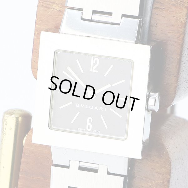 ブルガリ　クアドラ　ＳＤ２７ＳＳＤ　黒文字盤