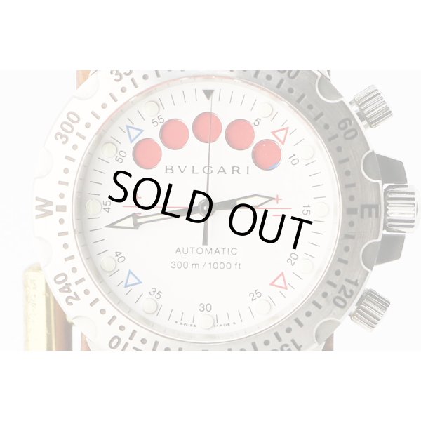 ブルガリ　ディアゴノプロ　スクーバレガッタ　ＳＤ４０Ｓ　ＲＥ　白文字盤