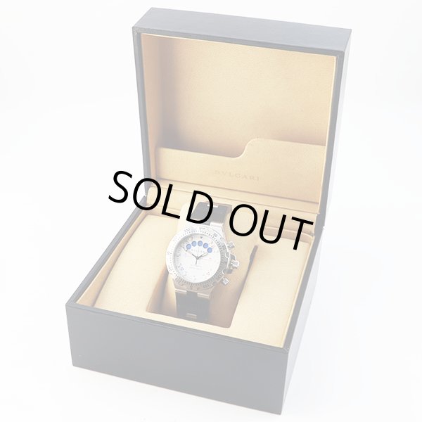 ブルガリ　ディアゴノプロ　スクーバレガッタ　ＳＤ４０Ｓ　ＲＥ　白文字盤　箱