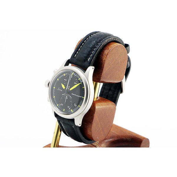 ジン　３５６　ユーロフリーガー　黒文字盤  黄色針　サイド