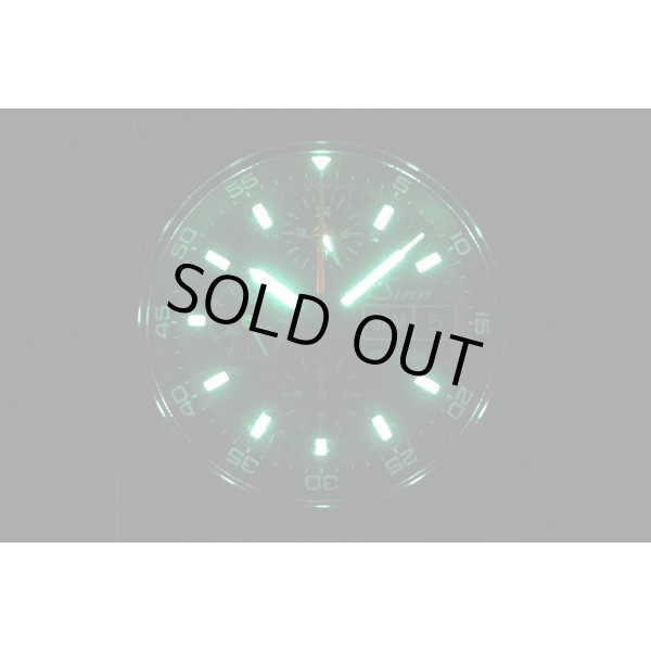 ジン　４２１ＴＩ　クロノグラフ　黒文字盤　ＧＳＧ９限定　ライト暗闇