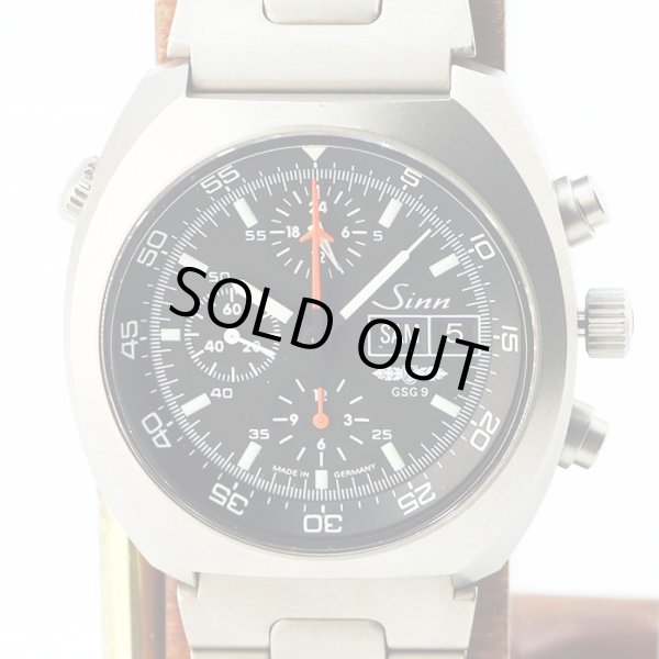 ジン　４２１ＴＩ　クロノグラフ　黒文字盤　ＧＳＧ９限定
