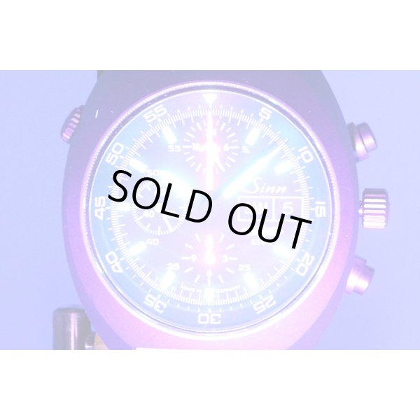 ジン　４２１ＴＩ　クロノグラフ　黒文字盤　ＧＳＧ９限定　ライト