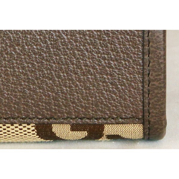 グッチ　ジャンボGG ミニトートバック 699406 498492 ベージュ／ブラウン　底拡大