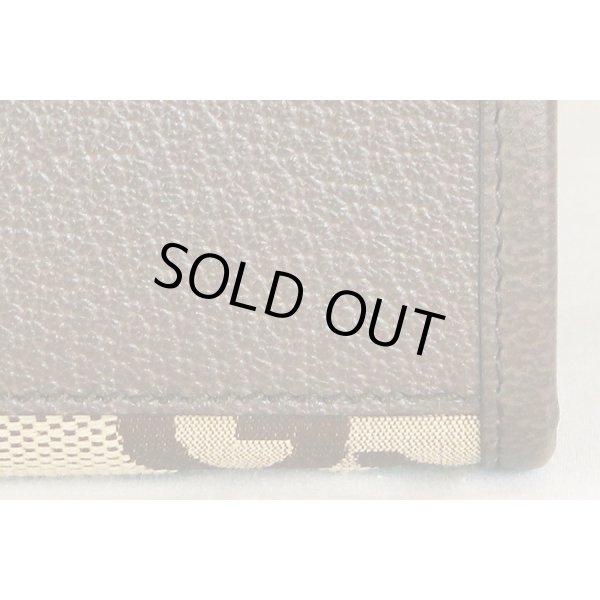 グッチ　ジャンボGG ミニトートバック 699406 498492 ベージュ／ブラウン　底拡大