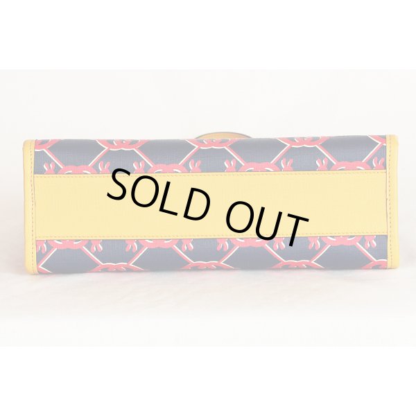 グッチ　チルドレンズ スネイルトートバック 605614 520981 ネイビー／レッド　底