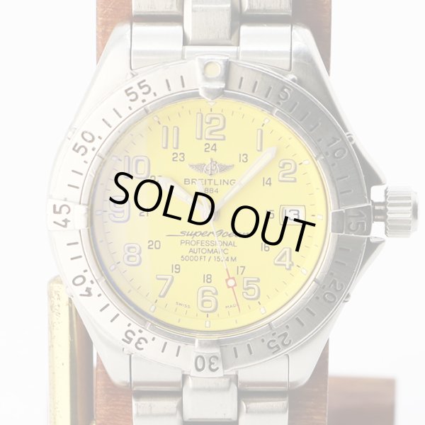 ブライトリング　スーパーオーシャン　Ａ１７０４５　黄色文字盤