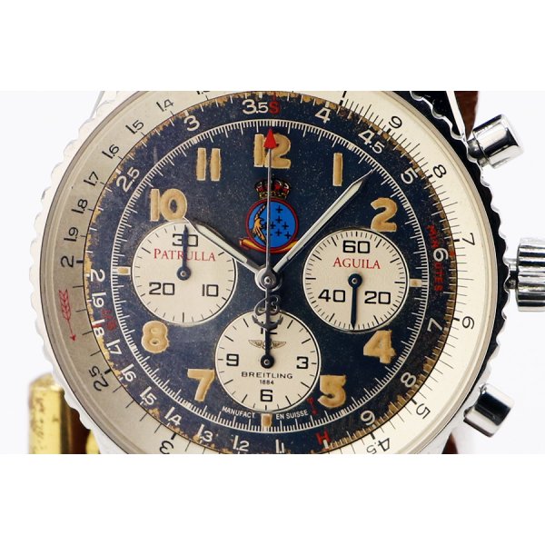 ブライトリング　ナビタイマー　Ａ３００２２　青文字盤　バルトーラ・アギラ限定　表面拡大