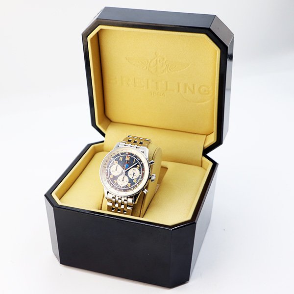 ブライトリング　ナビタイマー　Ａ３００２２　青文字盤　バルトーラ・アギラ限定　箱