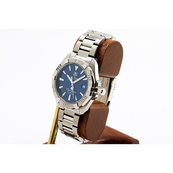 タグホイヤー　アクアレーサー　ＷＡＦ２１１７　紺文字盤　小笠原限定　サイド