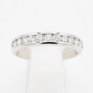 画像: PT900 ダイアイリリング 0.85ct 5.40g