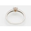 PT950/K18 ダイアイリリング 0.30ct 0.05ct 3.20g　内側