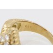 K18 ダイアイリリング 0.51ct 9.30g　刻印(2)