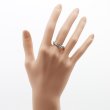 PT900 ダイアイリリング 0.85ct 5.40g　装着イメージ