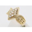 K18 ダイアイリリング 0.51ct 9.30g　サイド